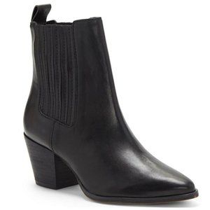 Lucky Brand Radah Block Heel Western Booties Sz 9